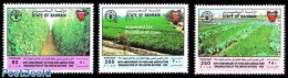 Bahrain 1995 F.A.O. 3v, Mint NH, Health - Various - Food & Drink - Agriculture - Alimentazione