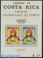 Costa Rica 1964 Olympic Games S/s, Mint NH, Sport - Olympic Games - Costa Rica