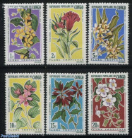 Congo Republic 1971 Flowers 6v, Mint NH, Nature - Flowers & Plants - Sonstige & Ohne Zuordnung