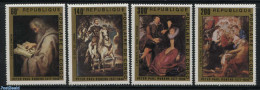 Congo Republic 1978 P.P. Rubens, Paintings 4v, Mint NH, Nature - Horses - Art - Paintings - Rubens - Sonstige & Ohne Zuordnung