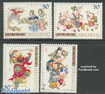 China People’s Republic 2003 New Year Festival 4v, Mint NH, Various - New Year - Unused Stamps