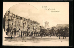 AK Bayreuth, Luitpoldplatz Im Sonnenlicht  - Bayreuth