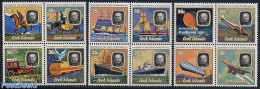 Cook Islands 1979 Sir Rowland Hill 3x4v [+], Mint NH, Nature - Transport - Horses - Post - Sir Rowland Hill - Automobi.. - Poste