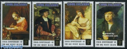 Cook Islands 1990 Stamp World 90 4v, Mint NH, Philately - Art - Dürer, Albrecht - Paintings - Andere & Zonder Classificatie