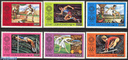 Comoros 1976 Olympic Games Montreal 6v, Mint NH, Sport - Athletics - Gymnastics - Olympic Games - Athletics