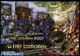 Comoros 1976 US Bi-centenary S/s, Mint NH, History - US Bicentenary - Komoren (1975-...)