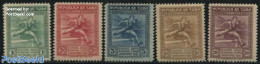 Cuba 1930 Central American Games 5v, Mint NH, Sport - Athletics - Sport (other And Mixed) - Ongebruikt