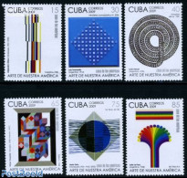 Cuba 2009 Art In America 6v, Mint NH, Art - Modern Art (1850-present) - Paintings - Ongebruikt