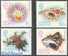 Cayman Islands 1980 Shells 4v, Mint NH, Nature - Shells & Crustaceans - Marine Life
