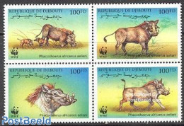 Djibouti 2000 WWF 4v [+], Mint NH, Nature - Animals (others & Mixed) - World Wildlife Fund (WWF) - Djibouti (1977-...)