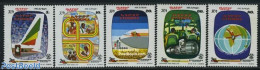 Ethiopia 1971 Aviation 5v, Mint NH, Transport - Aircraft & Aviation - Airplanes