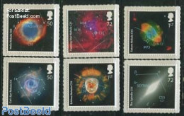 Great Britain 2007 Galaxy 6v S-a, Mint NH, Science - Astronomy - Nuovi