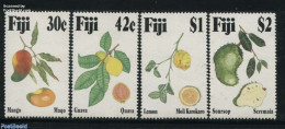 Fiji 1993 Tropical Fruits 4v, Mint NH, Nature - Fruit - Fruit