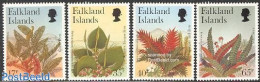 Falkland Islands 1997 Ferns 4v, Mint NH, Nature - Flowers & Plants - Andere & Zonder Classificatie