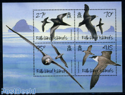 Falkland Islands 2010 Birds 4v M/s, Mint NH, Nature - Birds - Andere & Zonder Classificatie