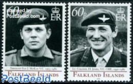 Falkland Islands 2006 150 Years Victoria Cross 2v, Mint NH, History - Decorations - Militarism - Militares