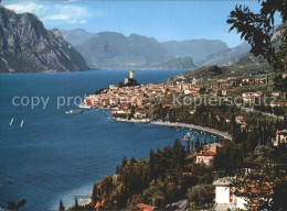 72340986 Malcesine Lago Di Garda Panorama Gardasee Alpen Malcesine - Sonstige & Ohne Zuordnung