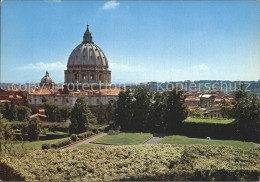 72340973 Roma Rom Citta Del Vaticano Giardini Cupola Di Basilica San Pietro Gaer - Sonstige & Ohne Zuordnung