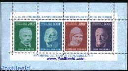 Gabon 1970 Air Pioneers S/s, Mint NH, Transport - Aircraft & Aviation - Nuovi