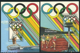 Grenada 1989 Olympic Winners 2 S/s, Mint NH, Sport - Olympic Games - Andere & Zonder Classificatie