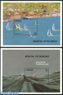 Grenada 1992 Sailing Regatta 2 S/s, Mint NH, Sport - Transport - Sailing - Sport (other And Mixed) - Ships And Boats - Segeln
