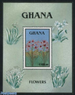 Ghana 1991 Flowers S/s, Mint NH, Nature - Flowers & Plants - Andere & Zonder Classificatie