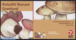 Greenland 2005 Mushrooms Booklet, Mint NH, Nature - Mushrooms - Stamp Booklets - Neufs