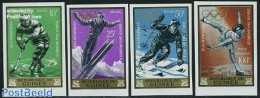 Guinea, Republic 1964 Olympic Winter Games 4v Imperforated, Mint NH, Sport - Olympic Winter Games - Sport (other And M.. - Sonstige & Ohne Zuordnung