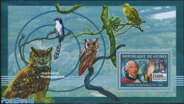 Guinea, Republic 2006 Comte De Buffon S/s, Mint NH, Nature - Birds - Birds Of Prey - Owls - Sonstige & Ohne Zuordnung
