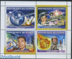 Guinea, Republic 2006 Space 4v M/s, Mint NH, Transport - Space Exploration - Altri & Non Classificati