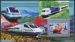 Guinea, Republic 2006 TGV France S/s, Mint NH, Transport - Railways - Eisenbahnen