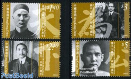 Hong Kong 2006 Dr. Sun Yat Sen 4v, Mint NH, History - Politicians - Unused Stamps