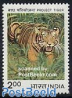 India 1983 Tiger 1v, Mint NH, Nature - Animals (others & Mixed) - Cat Family - Unused Stamps