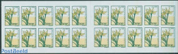 Israel 2005 Flowers Booklet With S-a Stamps, Mint NH, Nature - Flowers & Plants - Stamp Booklets - Unused Stamps (with Tabs)