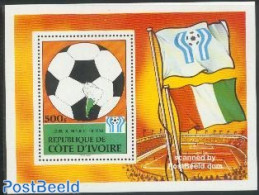 Ivory Coast 1978 Football Games Argentina S/S, Mint NH, Sport - Football - Unused Stamps
