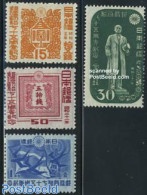 Japan 1946 Postal Service 4v, Mint NH, Post - Stamps On Stamps - Unused Stamps