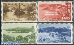 Japan 1951 Towada Park 4v, Mint NH - Unused Stamps