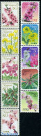 Japan 2009 Flowers 10v (2x [::::]), Mint NH, Nature - Flowers & Plants - Nuevos