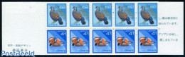 Japan 1992 Birds Booklet, Mint NH, Nature - Birds - Ducks - Stamp Booklets - Neufs
