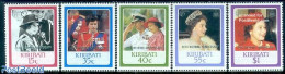 Kiribati 1987 40th Wedding Anniversary 5v, Mint NH, History - Sport - Kings & Queens (Royalty) - Scouting - Royalties, Royals