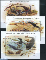 Lesotho 1998 Prehistoric Animals 27v (3 M/s), Mint NH, Nature - Prehistoric Animals - Préhistoriques