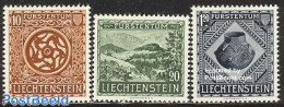 Liechtenstein 1953 National Museum 3v, Mint NH, History - Archaeology - Art - Museums - Ungebraucht