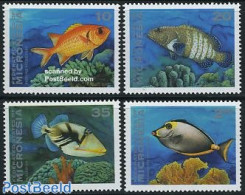 Micronesia 1994 Fish 4v, Mint NH, Nature - Fish - Poissons