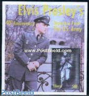 Liberia 2000 Elvis Comes Home S/s, Mint NH, Performance Art - Elvis Presley - Music - Popular Music - Elvis Presley