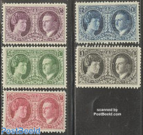 Luxemburg 1927 Philatelic Exposition 5v, Mint NH, History - Kings & Queens (Royalty) - Philately - Neufs