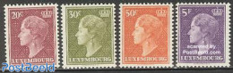 Luxemburg 1958 Definitives 4v, Unused (hinged) - Ongebruikt