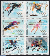 Ras Al-Khaimah 1971 Olympic Winter Winners 6v, Mint NH, Sport - Ice Hockey - Olympic Winter Games - Skating - Skiing - Eishockey