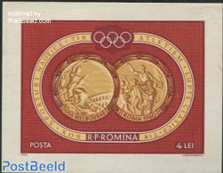 Romania 1961 Olympic Winners S/s, Mint NH, Sport - Olympic Games - Ungebraucht