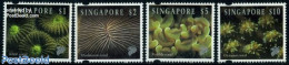 Singapore 1994 Coral Reef Life 4v, Mint NH, Nature - Altri & Non Classificati