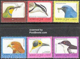 Sierra Leone 2002 Definitives, Birds 6v (with Year 2002), Mint NH, Nature - Birds - Andere & Zonder Classificatie